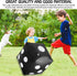3 Pack Inflatable Dice, Jumbo Giant Inflatable Dice Toy for Indoor Outdoor Board Games, Pool Party Favor (Black, 20