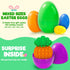 36 Pack 4 Prefilled Easter Eggs with Toys, Bulk Mix Sizes Plastic Easter Eggs with Toys Inside, Surprise Eggs