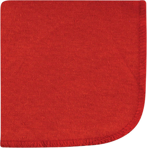 12 Pack, Hudson Baby Unisex Baby Flannel Cotton Washcloths, Sports Fan One Size
