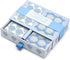 Two's Company Hydrangea Double Deck Textured Playing Cards - Gift Box with 2 Colorways, 52 Cards Each