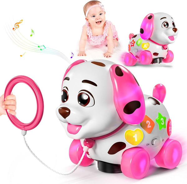 ToddlerCley Musical Puppy Toys for 1 Year Old Girl Gifts, 1st Birthday