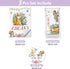 Set Sets, 3 Set Sets Custom Crib Bedding - Personalized Name Nursery Bedding PCS Fox Theme Baby Crib Bedding for Girls