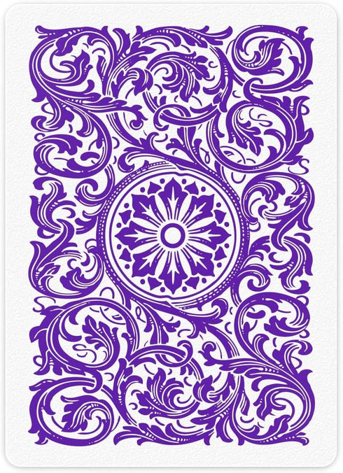 Copag Elite 100% Plastic Playing Cards, Jumbo Index, Poker Size (Standard) Single Deck (Purple)