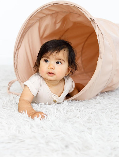 Lyla & Sage Play Co Kids Play Tunnel, 6ft Pop Up Crawl Tunnel for Toddlers, Indoor & Outdoor Toy Gift