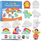 Funto Paint Your Own Unicorn Painting Kit, Arts and Crafts Set, STEAM