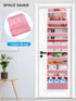 Closet (6 Over Door Hanging Organizer, No Tilt Baby Organizer for Diaper Kids Toys, Hanging Organizer Storage