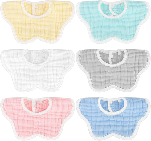 Accmor Muslin Baby Bibs Baby Bandana Drool Bibs for Unisex Boys Girls,