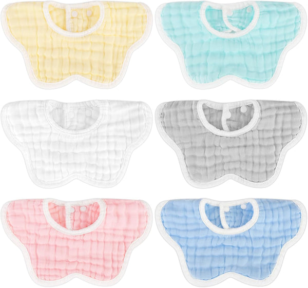 Accmor Muslin Baby Bibs Baby Bandana Drool Bibs for Unisex Boys Girls,