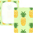 Bseiialft 52 28 Pineapples Green Leaves Crib Sheets for Boys Girls Soft and Breathable Cotton Baby Sheets for Standard