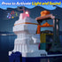 Playset CUTE STONE Cargo Ship Toy & Gantry Crane, Toy Boat and Crane with Sounds & Lights, Transport Containers, Push