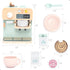 Set 3 4 5 6 UMU Wooden Toy Coffee Maker for Kids Pretend Play Kitchen Accessory for Toddlers Role Play Espresso Machine