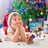 Christmas Building Block Set, 2024 Santa Claus and Snowman Character Set, 720 Pieces for Kids Over 9