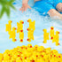 ONLYFU 1000Pcs Mini Resin Ducks Bulk Tiny Duck Figurine for Fairy Garden Landscape Aquarium Potted Plant Easter