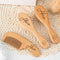 DOYOUWE Custom Baby Hair Brush and Comb Set for Newborns, Personalized Wooden Toddler