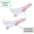 2-Position 2-Position 0-6 20 Ingenuity Foldaway Bather, Adjustable Support Baby Bath seat for Sink or Bathtub, Ages