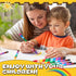 20 12 Marspark Pcs Stackable Crayons Stacking Buildable Crayons Colorful Stackable Pencils Party Favors DIY Rainbow