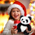 SuzziPals Heatable & Coolable Panda Stuffed Animals, Cute Microwavable Heating Pad Plushies for Soothing
