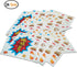 ADJOY Large Superhero Party Stickers - Super Hero Sign Cutout Stickers for Party Supplies