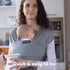 7-35 lbs Cuddlebug Hands-Free Baby Carrier - Soft & Stretchy Wrap for Newborn to Toddler - One-Size-Fits-All