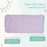 3-Pack, Caden Lane Premium Baby Burp Cloths, Ultra Soft & Absorbent, Gender Neutral for Newborn, Boy & Girl, Essentials