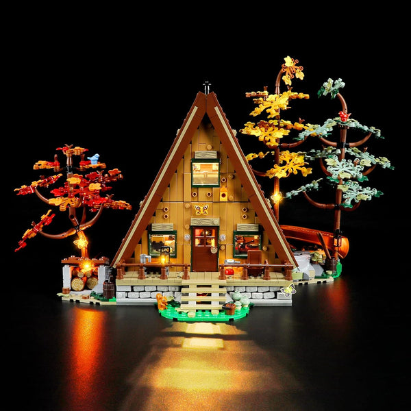 LIGHTAILING Light for Lego 21338 A-Frame Cabin - LED Lighting Kit Compatible with Lego Model Set