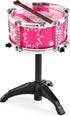 11-Piece Set Best Choice Products Kids Beginner Drum Kit, Musical Instrument Toy Drum for Music Practice w/ Bass, Toms