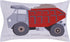 4 Set Everything Kids Trucks Gray, Red, Blue, and Yellow Building The Future Piece Toddler Bed - Comforter, Fitted