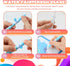 CMTOOP 5 Pack Reusable Water Coloring Book for Toddlers, Water Doodle Book Toys, Paint with Water Books,Mess-Free