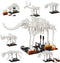 6 in 1 Fossil Building Kit - Compatible with Lego Dinosaur Natural History Museum, 928 PCS Educational STEM Toys