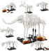 6 in 1 Fossil Building Kit - Compatible with Lego Dinosaur Natural History Museum, 928 PCS Educational STEM Toys