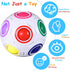 12 Pack 2 Rainbow Puzzle Magic Ball With Pcs Pouches - Fidget Toy for Boys and Girls, Speed Cube, Funny Stress Reliever