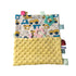 Baby Security Blanket for Unisex - Yellow Car Baby Lovey Taggy Blanket with Minky Dot Fabric, Soft & Breathable, 21 *