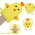 FNANJWQ 2 PCS Baby Bath Mitt Washcloths Gloves Panda Chicken Toddler Soft Washcloths for Kids Designed in Cute Animal