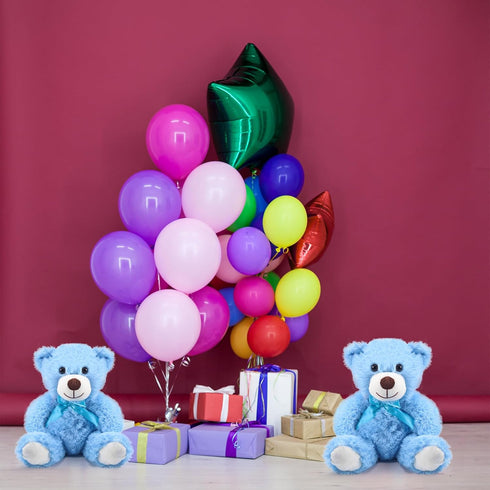 Jenaai 16 Pieces Stuffed Animals, 13.8 Inch Plush Bears with Bow for Baby Shower Wedding Christmas Birthday Favors