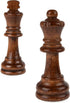 Classic Legacy Deluxe Chess & Checkers Set for 2 Players | Includes Folding Board & Solid Wood Pieces | Ages 8+