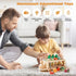 OESSUF Montessori Toys Toddlers Wooden Educational Toys for Baby Boys Girls, Shape Sorting & Matching Fine Motor Skills
