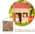 Toyvian Dollhouse Mosaic Floor Tile Miniature Kitchen Bathroom Flooring Wallpaper for Doll House Decorations