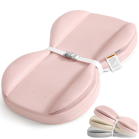 Table,28"X16",Pink Baby Changing Pad with Waterproof & Wipe-Clean, Non-Slip PU Diaper Changing Pad, Adjustable Safety