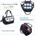 2pcs Pack 6 9 Breastmilk Cooler Travel Bag with Wipes Dispensers and Ice - Baby Bottle Cooler for Bottles Up to Ounce