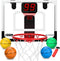 Pro Indoor Mini Basketball Hoop Set for Kids & Adults, Over Door Automatic Scoring