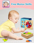 Bekayshad Wooden Puzzles - Toddler Toys for 1-3 Year Old Boys Girls, Animal Jigsaw Puzzles