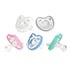 Talbot's 0-6 2 Pack Dr. Soft-Flex Orthodontic Pacifiers Months, Pink/Aqua