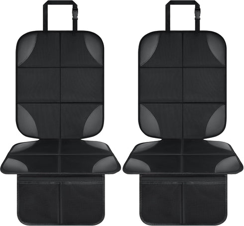 Musclez Car Seat Protectors, Car Seat Covers Waterproof 600D Fabric, Non-Slip Backing &