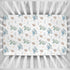 Cstdyfrv 28x52in Cute Baby Dragons Castle Crib Sheets Watercolor Fairytale Dragon Moon Stars Soft Breathable Baby