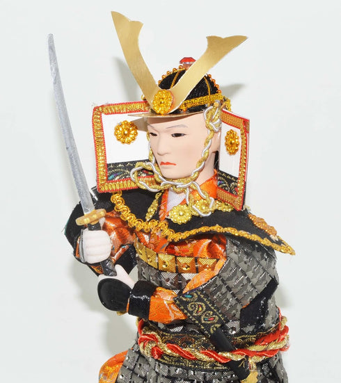Palmetto Housewares Japanese Warrior Doll, Samurai, 30cm/12 inch, Japanese Culture
