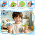 DOSEVENTOY 14Pcs Quiet Fidget Toys for Kids,Silicone SensoryToys,Worry Stones for Anxiety,Fidgets for Classroom,Easter