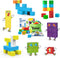 Magnetic Blocks World Building Blocks Edition, STEM Educational Montessori Sensory Learning Toddlers