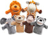 JOYIN 6Pcs Kids Hand Puppet Set - Toddler Animal Plush Toys for Show Theater, Birthday Gifts