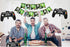Gejoy 4 Packs Video Game Party Balloons, 23.6 x 15.7 Inch Game Controller Aluminum Foil for Birthday Decoration