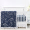 Dinosaur Crib Bedding Set for Boys, 4 Pieces Blue Baby Nursery Bedding